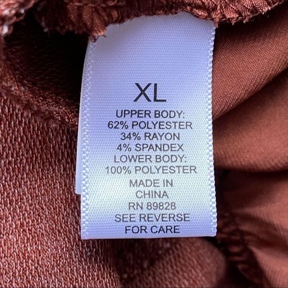 LOGO Lounge Lori Goldstein Carly Style Ruffle Shark Bite Tunic Size XL - Picture 7 of 10